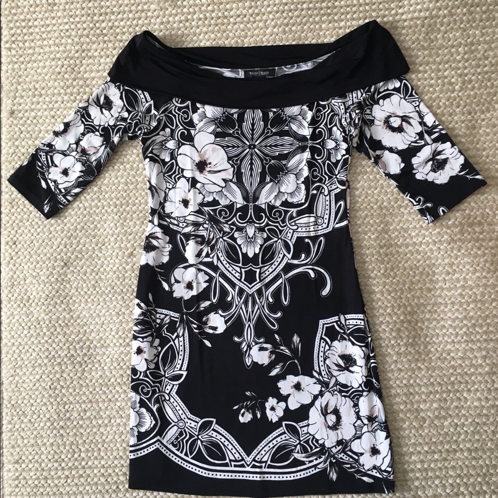 White House Black Market midi dress. Small